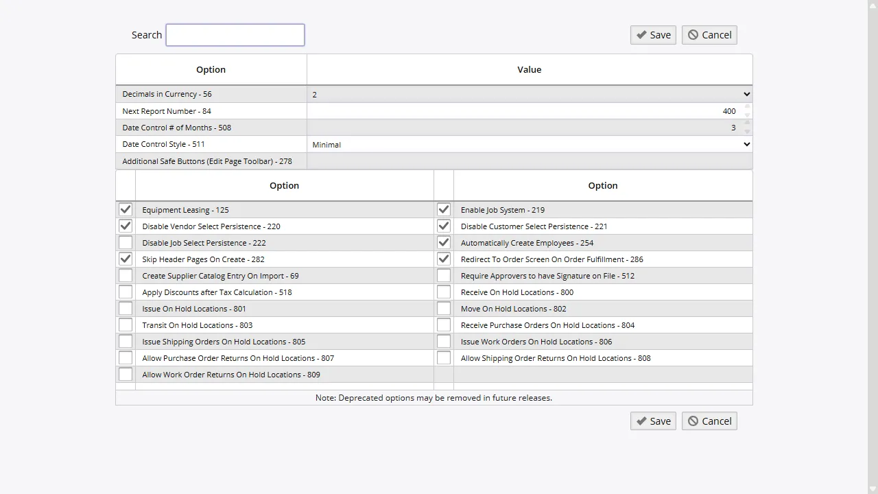 Pantalla de configuración de alertas con reglas de notificación y activadores de correo electronico